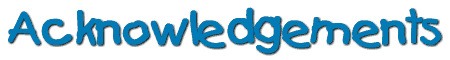 Babybook Acknowledgements